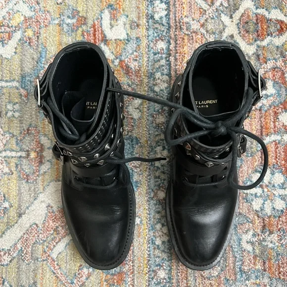 Saint Laurent, combat boots, size 37 - Picture 3 of 11